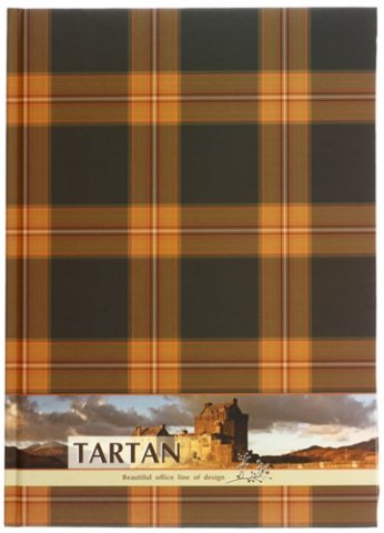 Блокнот Tartan, 200*275 мм, 96 л., клетка