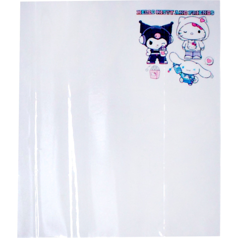 Набор обложек для тетрадей Centrum А5 (213×350 мм), толщина 100 мкм, 10 шт., Hello Kitty