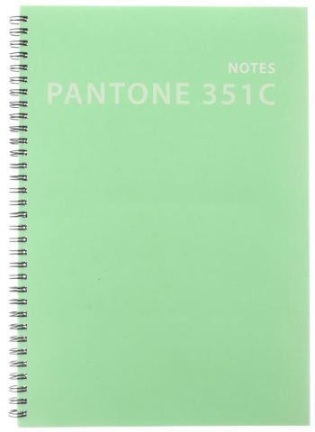 Тетрадь общая А4, 80 л. на гребне Monocolour, 200*290 мм, клетка, №1, светло-зеленая Тетрадь общая А4, 80 л. на гребне Monocolour, 200*290 мм, клетка, №1, светло-зеленая