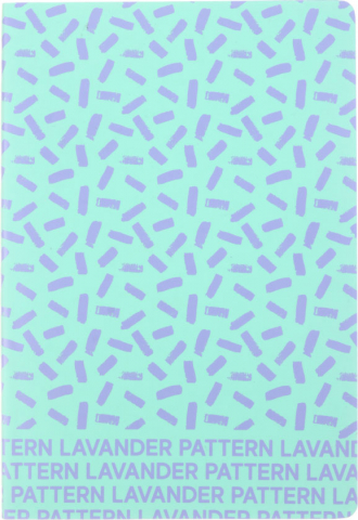 Ежедневник недатированный Urban, 143*210 мм, 136 л., Pattern Lavender