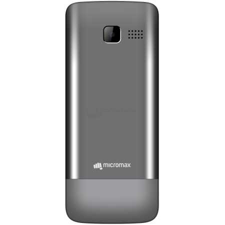 Телефон мобильный Micromax X408, Grey, корпус серого цвета