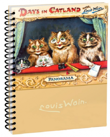 Скетчбук на гребне «Попурри» (А5) 100 л., «Уэйн. Дни в Кэтланде» Скетчбук на гребне «Попурри» (А5) 100 л., «Уэйн. Дни в Кэтланде»