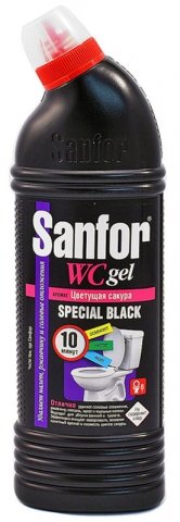 Средство для чистки Sanfor, 750 г, Special Black, без хлора