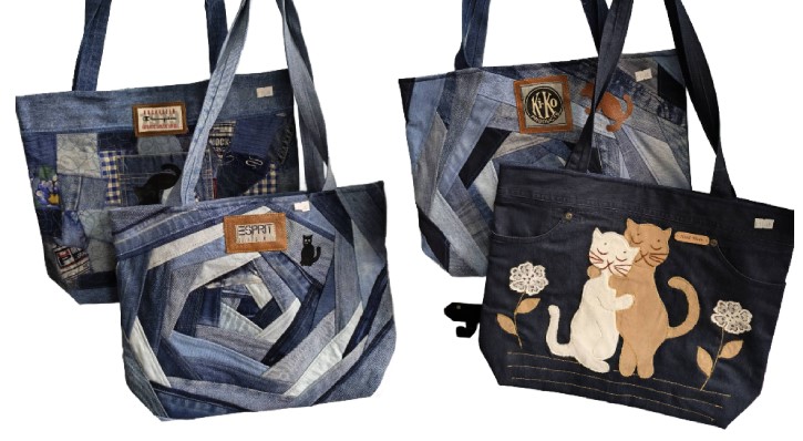 Сумка джинсовая (Гук А.Ф.) 37×30 см, ассорти Сумка джинсовая (Гук А.Ф.) 37×30 см, ассорти