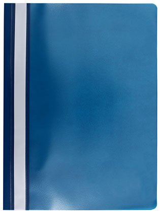 Папка-скоросшиватель пластиковая А4 Lite, толщина пластика 0,11 мм, синий Папка-скоросшиватель пластиковая А4 Lite, толщина пластика 0,11 мм, синий