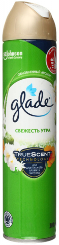 Освежитель воздуха Glade 300 мл, «Свежесть утра»