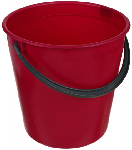 Ведро пластиковое «Эконом», 10 л, красное Ведро пластиковое «Эконом», 10 л, красное