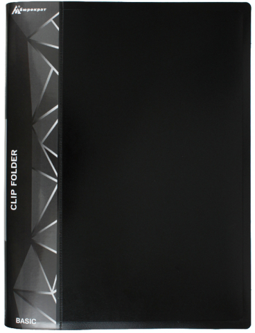 Папка-скоросшиватель пластиковая с пружиной «Бюрократ», толщина пластика 0,7 мм, черная Папка-скоросшиватель пластиковая с пружиной «Бюрократ», толщина пластика 0,7 мм, черная