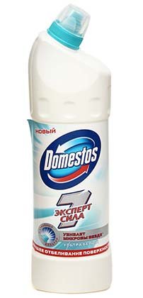 Средство для мытья сантехники Domestos 1000 мл, «Ультра Белый»