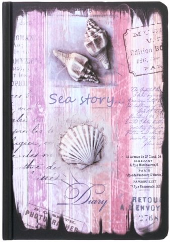 Ежедневник недатированный «Феникс+», 150*215 мм, 96 л., «Морская история»