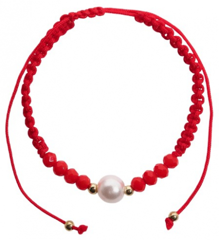 Браслет-оберег «Красная нить», диаметр 6 см, «Женский»