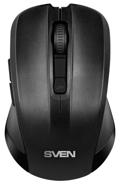 Клавиатура и мышь Sven KB-C3400W, беспроводные, черные Клавиатура и мышь Sven KB-C3400W, беспроводные, черные