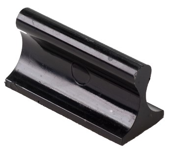 Оснастка пластиковая для штампов для клише штампа 20×65 мм, корпус черный