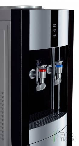 Кулер Ecotronic V21-LF (со шкафчиком), серебристо-черный Кулер Ecotronic V21-LF (со шкафчиком), серебристо-черный