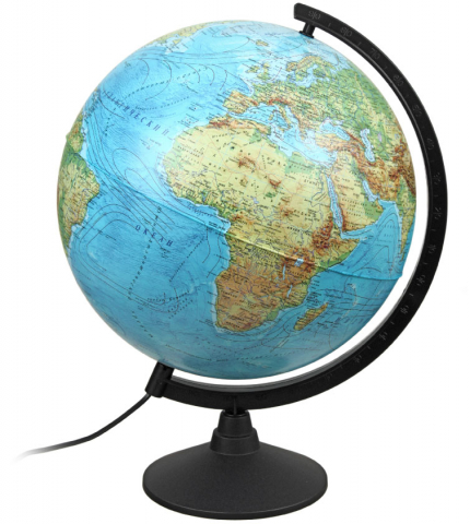 Глобус физический с подсветкой Globen «Классик. Евро», диаметр 320 мм, 1:40 млн Глобус физический с подсветкой Globen «Классик. Евро», диаметр 320 мм, 1:40 млн