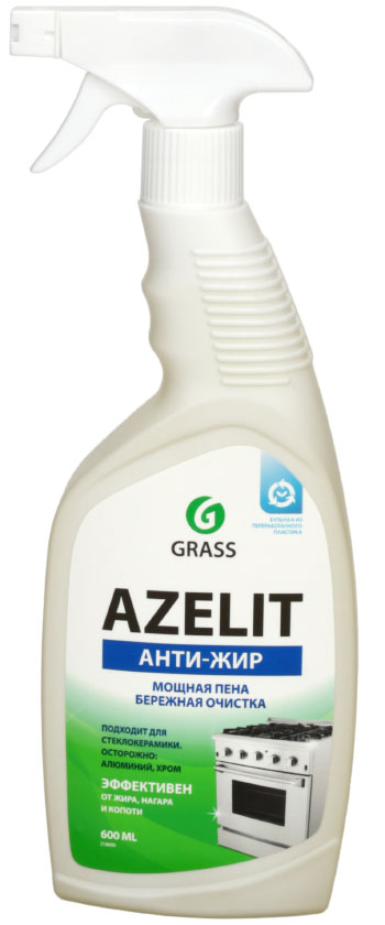 Средство чистящее для кухни Grass Azelit, 600 мл, с распылителем ,«Анти-жир» 