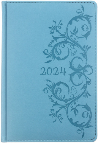 Ежедневник датированный на 2024 год Belingo Starlight S (А5), 145*215 мм, 184 л., голубой Ежедневник датированный на 2024 год Belingo Starlight S (А5), 145*215 мм, 184 л., голубой