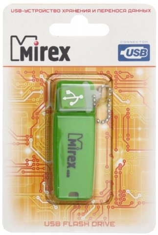Флэш-накопитель Mirex Chromatic 2.0, 4Gb, корпус зеленый