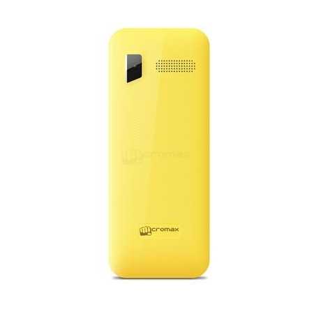 Телефон мобильный Micromax X249+, Yellow, корпус желтого цвета