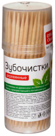 Зубочистки OfficeClean, 100 шт.