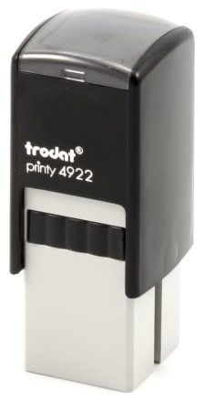 Автоматическая оснастка Trodat 4922, для клише штампа 20*20 мм, корпус черный