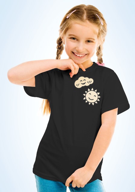 Набор термонаклеек световозвращающих (фликер) «Мульти-Пульти», 16 шт., «Смайлы»