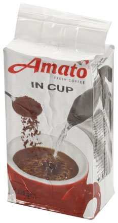 Кофе натуральный молотый Amato in Cup, 250 г, среднеобжаренный 