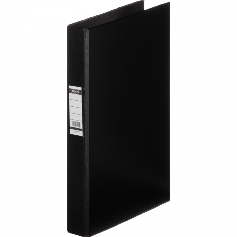 Папка-регистратор на 2 кольцах Attache Selection корешок 35 мм, диаметр кольца 25 мм, черный