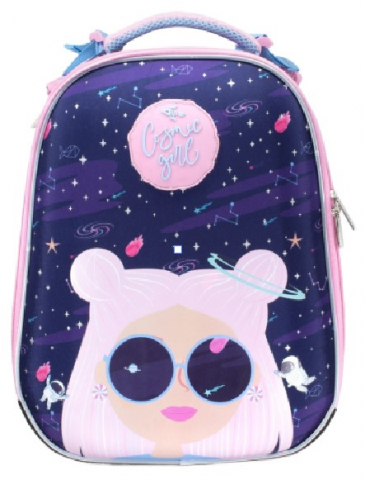 Рюкзак школьный Schoolformat Ergonomic 2A4 17,5L 300×380×160 см, Cosmic Girl