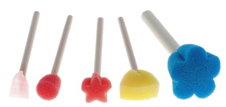 Набор кистей-спонжей Sima-Land, 5 шт.