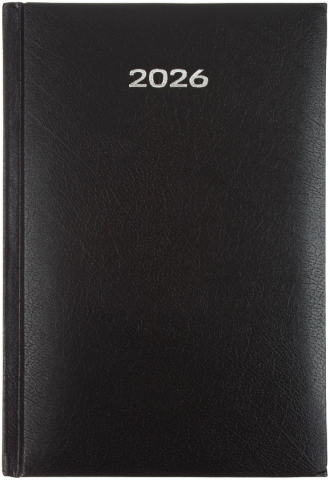 Ежедневник датированный на 2026 год Workmate Profy, 145*210 мм, 168 л., черный