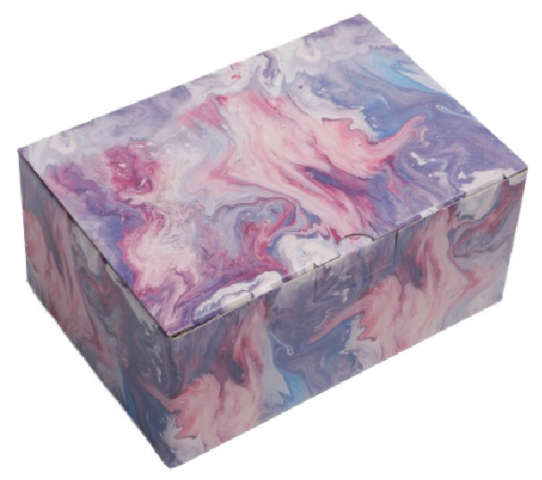 Коробка подарочная складная «Дарите счастье» 22×15×10 см, Present