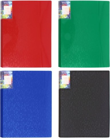 Папка пластиковая на 20 файлов Optima Pixelz, толщина пластика 0,6 мм, ассорти Папка пластиковая на 20 файлов Optima Pixelz, толщина пластика 0,6 мм, ассорти