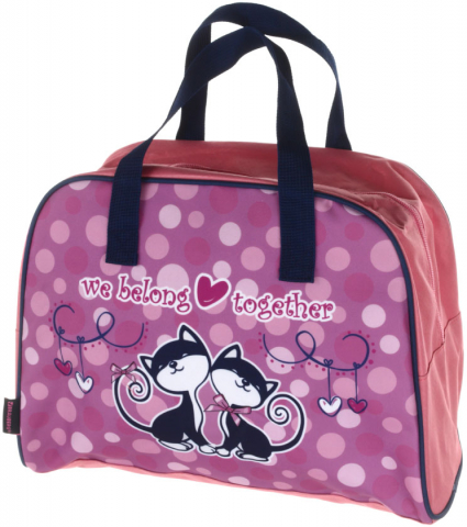 Сумка для внешкольных занятий Brauberg Active, 350*250*150 см, Friendly Kittens Сумка для внешкольных занятий Brauberg Active, 350*250*150 см, Friendly Kittens