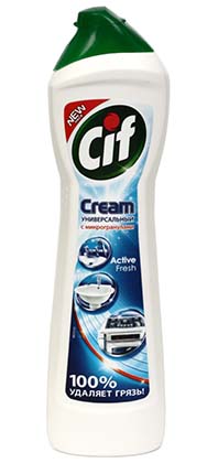 Крем чистящий Cif Professional, 750 мл, Аctive Fresh