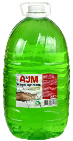 Мыло жидкое AJM, 5000 мл, Econom Мыло жидкое AJM, 5000 мл, Econom