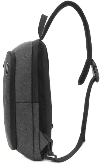 Сумка-рюкзак на плечо Kingslong KTB180802DG (диагональ 11 дюймов), серая Сумка-рюкзак на плечо Kingslong KTB180802DG (диагональ 11 дюймов), серая