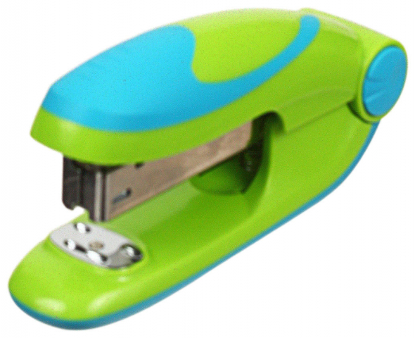 Степлер Berlingo Fuze скобы №24/6-26/6, 25 л., 135 мм, зеленый