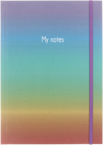 Книжка записная «Полиграф Принт А5», 145*205 мм, 80 л., точки, «Нежный градиент»