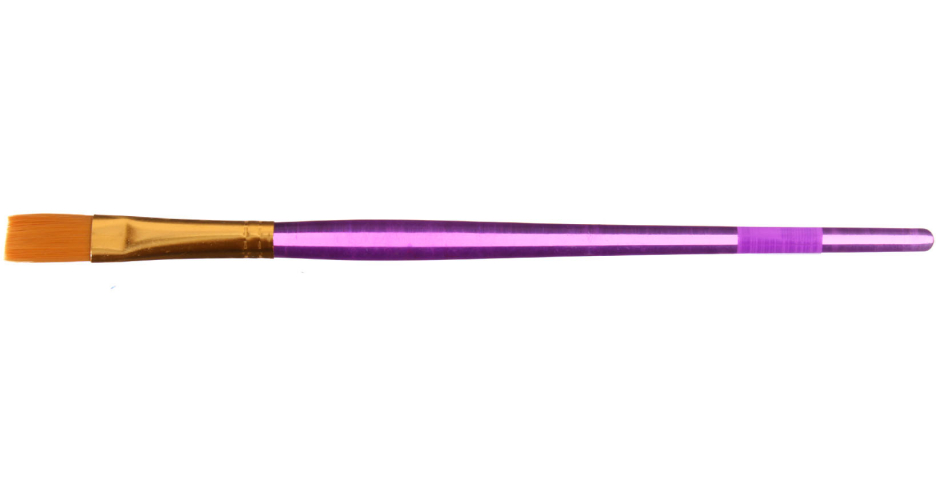 Кисть для рисования «Синтетика» «Мульти-Пульти» №10, плоская