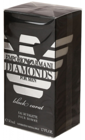 Вода туалетная Giorgio Armani Emporio Diamonds Black Carat, 50 мл Вода туалетная Giorgio Armani Emporio Diamonds Black Carat, 50 мл