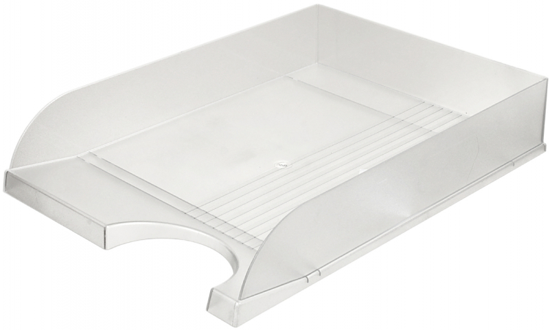 Лоток горизонтальный Brauberg Standard 350×253×65 мм, прозрачный Лоток горизонтальный Brauberg Standard 350×253×65 мм, прозрачный