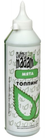 Топпинг Sweet Madam, 600 г, «Мята» 