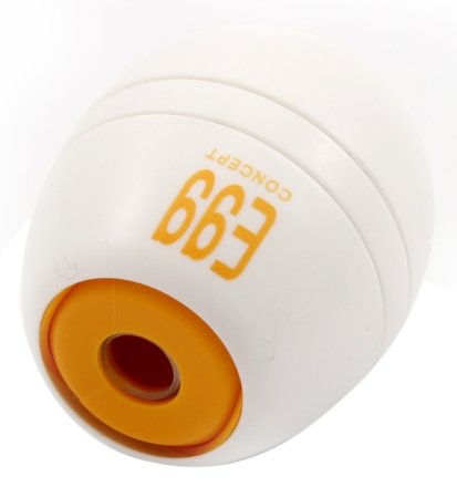 Точилка пластиковая Egg, 1 отверстие, с контейнером Точилка пластиковая Egg, 1 отверстие, с контейнером