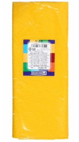 Скатерть одноразовая «Мистерия», 120*140 см, желтая