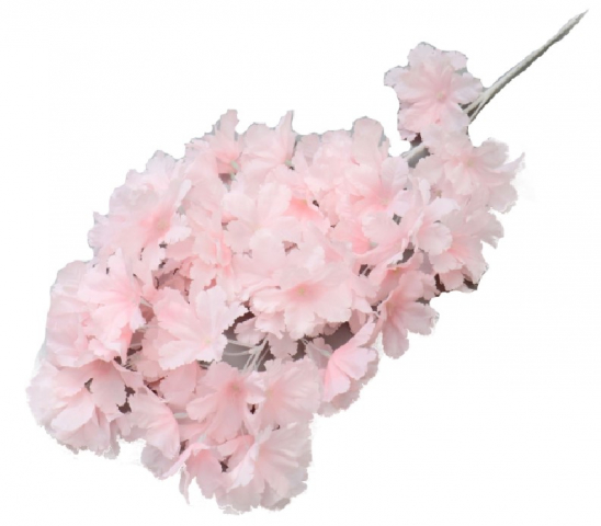 Цветок искусственный Sima-Land 85×6,5 см, «Фиалка Мария», розовый