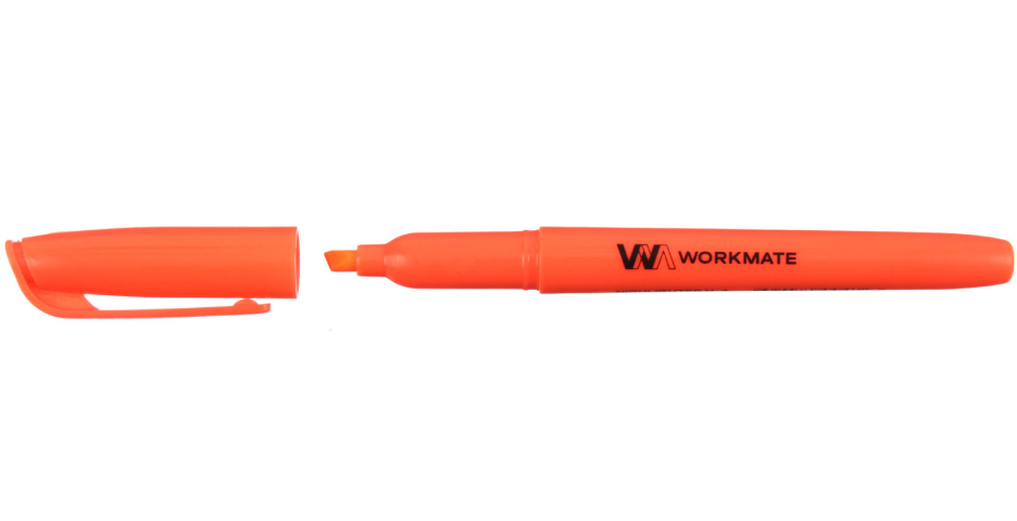 Маркер-текстовыделитель Workmate H-4 оранжевый