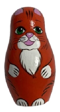 Магнит деревянный Sima-Land, 54*30*18 мм, «Котик» Магнит деревянный Sima-Land, 54*30*18 мм, «Котик»