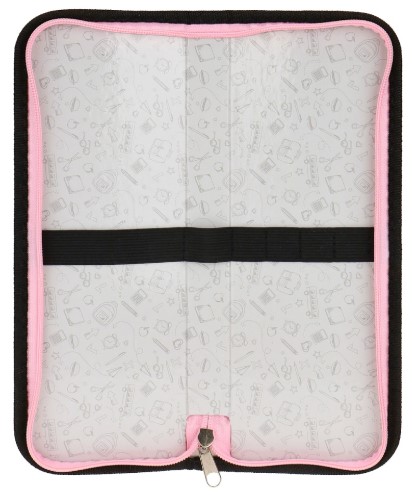 Пенал для кистей Prof-Press, 100*270 мм, «Кошки на розовом» Пенал для кистей Prof-Press, 100*270 мм, «Кошки на розовом»