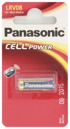 Батарейка щелочная Panasonic Cell Power Alkaline, LRV08, 12V
